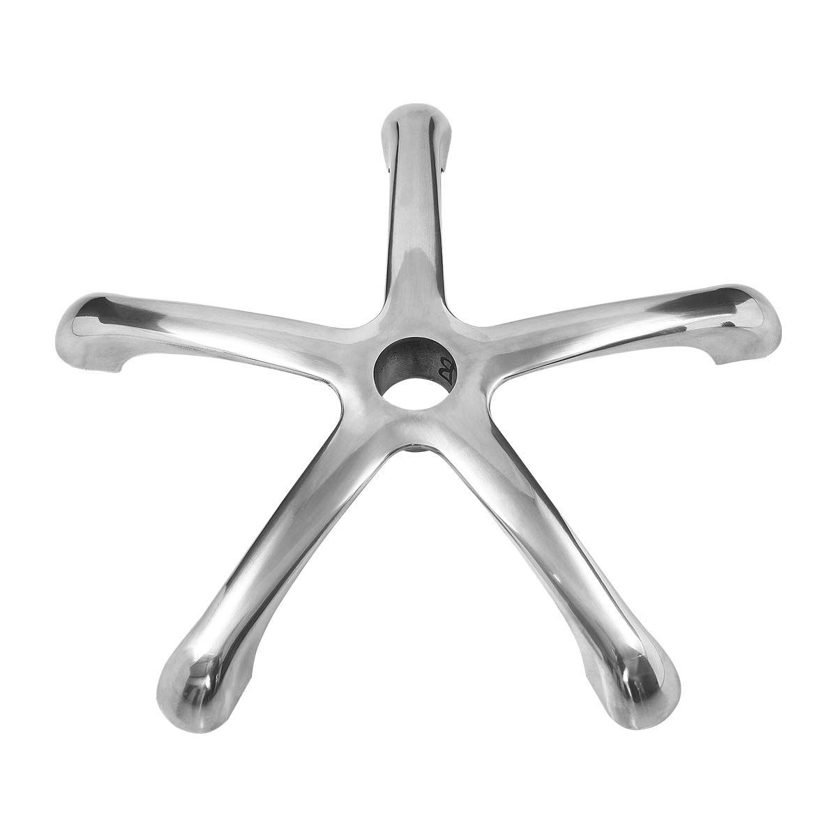 Grace & Grace Office Chair Base Replacement Metal with Wheels - Aluminum (52cm)