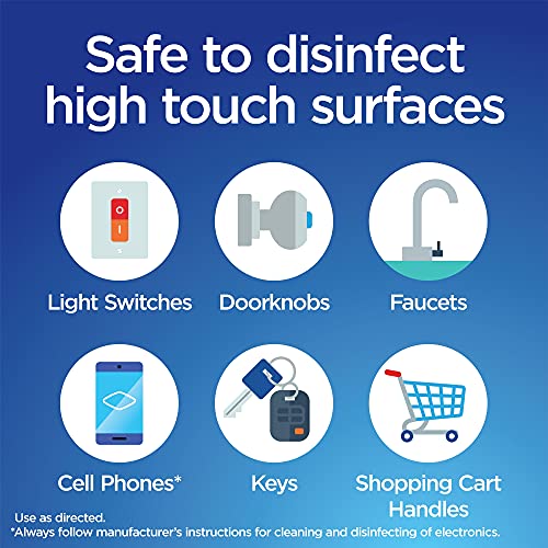 Clorox Disinfecting Wipes Value Pack, 24x 9ct Crisp Lemon Travel Pack