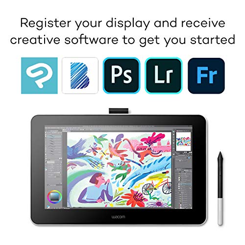 One Drawing Tablet with Screen + CorelDRAW Essentials 2021