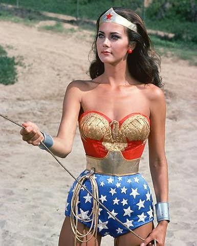 Lynda Carter Wonder Woman 11x14 Hd Aluminum Wall Art At Amazon S