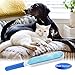 Pet Fur & Lint Remover with Self-Cleaning Base - Double-Sided Brush Removes from Clothes & Furniture (2)