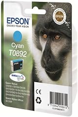 Epson T0892 Cyan Ink Cartridge DuraBrite Ultra Genuine