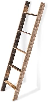Amazon Com Barnwoodusa Rustic Farmhouse Blanket Ladder Our 5 Ft