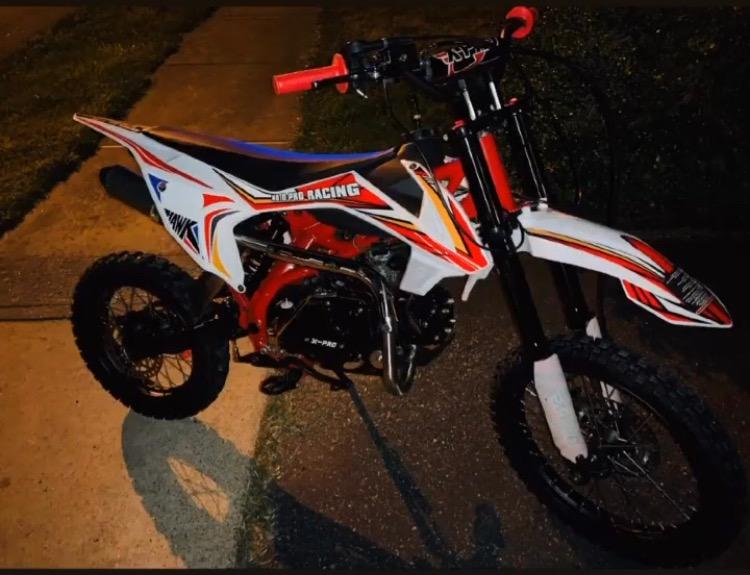 $32/mo - Finance X-PRO Hawk 125cc Dirt Bike with 4-Speed Semi-Automatic ...