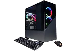 CyberpowerPC Gamer Xtreme Gaming PC Desktop, 13th Gen Intel Core i5-13400KF, NVIDIA Geforce RTX 4060 8GB, 32GB RAM, 2TB SSD, Windows 11 Home, Black