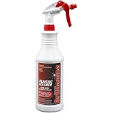 Brillianize Trigger Spray Bottle - 32 oz | Plastic Construction, Adjustable Nozzle, Fine Mist Or Stream, Non-Toxic, Anti-Static, No Alcohol Or Ammonia, Child Pet Safe