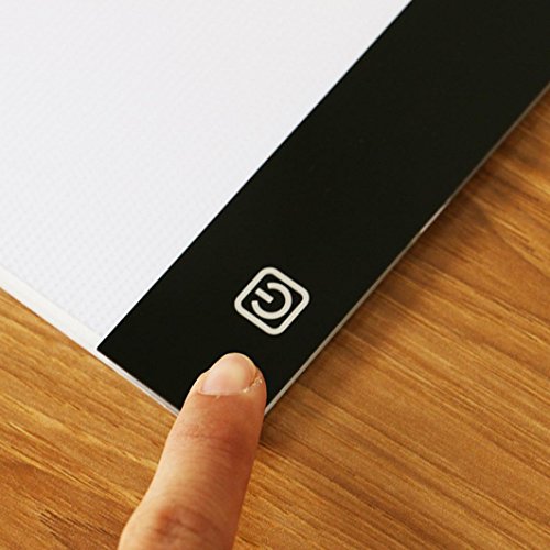 WensLTD A4 Ultra-thin Portable LED Light Box USB Power Artcraft Tracing Light Pad For Drawing