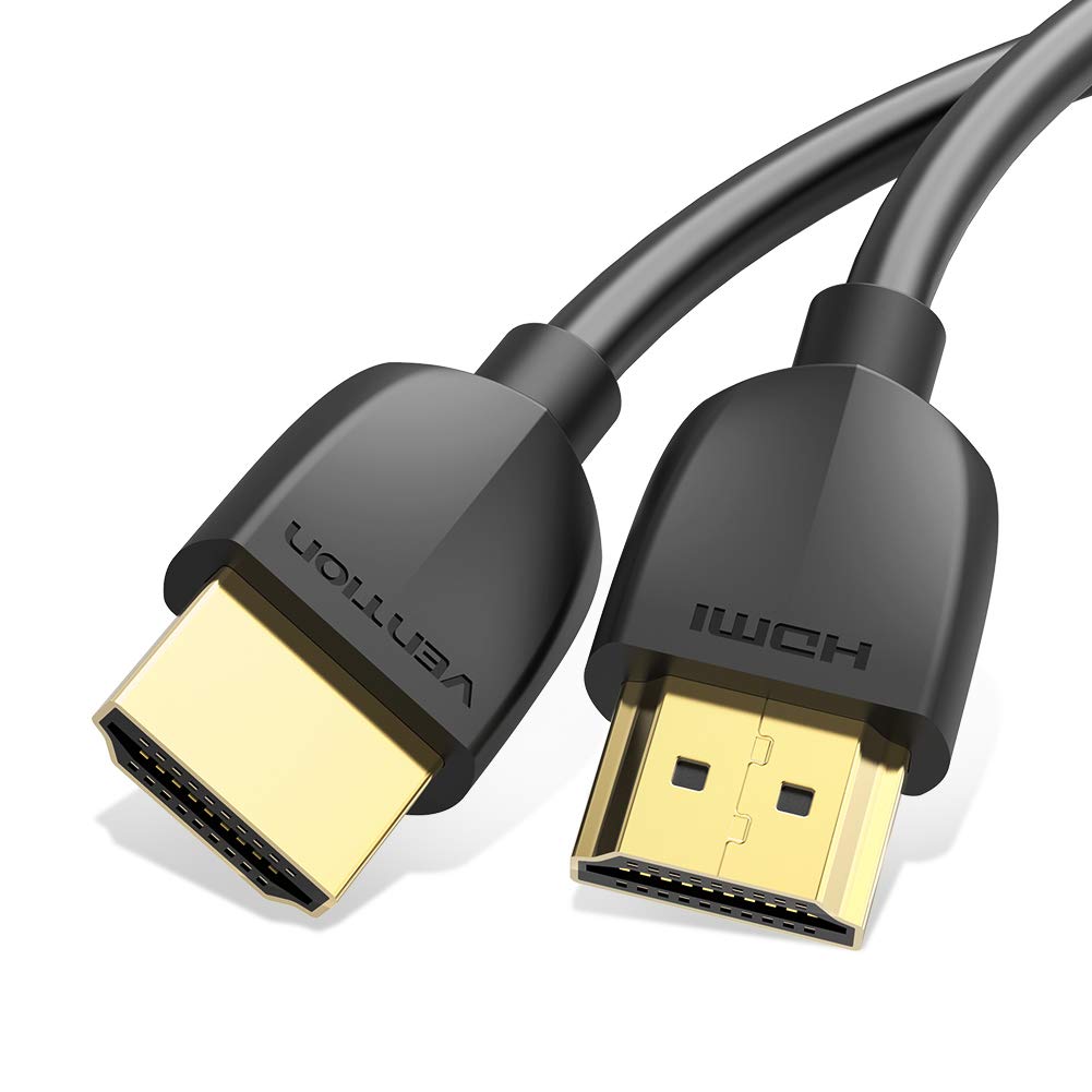 Vention AAI Portable HDMI Cable, 2 Metre Length, Black