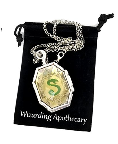 Harry Potter Slytherin Horcrux Locket Necklace