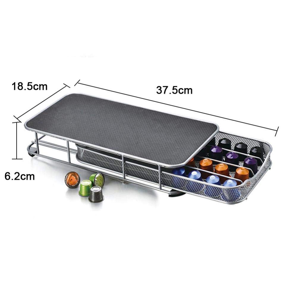 01 KOIYOI Cajón de Almacenamiento de cápsulas de cápsula de café para Dolce  Gusto/Nespresso Accesorios de Podcast de café Organizador de Estante de  Almacenamiento Cafe Set Filtros y repuestos para cafeteras Café