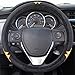 BDK Wonder Woman Gift Car Accessories (Velour Steering Wheel Cover) for 14.5-15.5 Wheels (WBSW-1902)