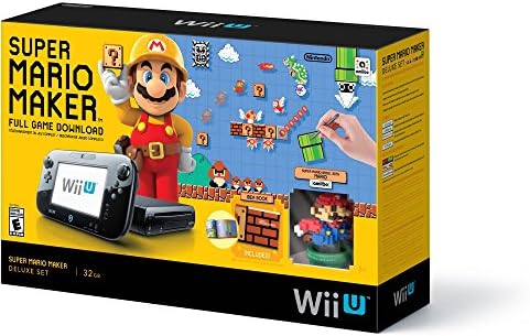 Amazon.com: Super Mario Maker Console Deluxe Set - Nintendo Wii U
