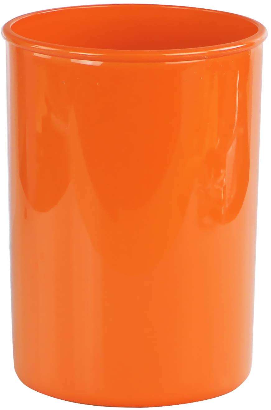 Reston Lloyd Calypso Basics Plastic Utensil Holder, Orange