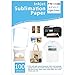 Sublimation Paper Heat Transfer Paper 100 Sheets 8.5