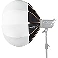 SMALLRIG Lantern Softbox Soft Light Modifier, 26 Inch/65 cm Softbox Diffuser Compatible with SMALLRIG Video Light 120B/120D/220B/220D and Other Bowens Mount Lamps