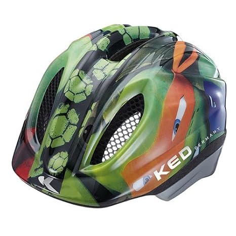 KED Fahrradhelm Meggy 2 Originals, Kopfumfang 49-55cm, Größe S/M, Farbe Turtles, wegweisender Technik, einfachster Größenanpa