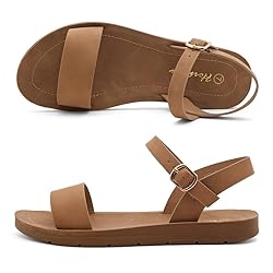 Herstyle Womens Monday Open Toes One Band Ankle