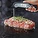 GUSO Instant Read Thermometer Digital Electronic Food Thermometer Barbecue Meat Thermometer with Collapsible Internal Probe for Grill Cooking Meat Kitchen Candy ,Accurate Internal Temperature