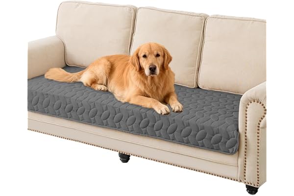 Ameritex Pet Bed Cover Dog Bed Blanket for Sofa and Furniture Waterproof New Pattern Design (30x70 Inch, Dark Grey)