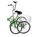 Slsy Adult Folding Tricycles, 7 Speed Folding Adult Trikes, 20 Inch 3 Wheel Bikes with Low Step-Through, Foldable Tricycle with Basket for Adults, Women, Men, Seniors.thumb 1