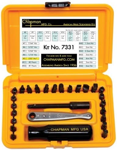 Chapman 7331 27-pc. Standard/Metric Ratchet Set -2 pack