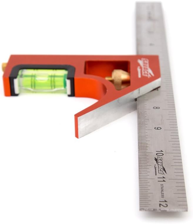 Swanson SVC133 12-Inch Savage Combination Square, Silver, Pack of 1 - Image 3