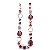 PEARL&CLUB Long Beaded Necklaces For Women - Sweater Chain Fashion Jewelry Necklace Gifts For Women