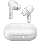 TOZO A2 Mini Wireless Earbuds Bluetooth 5.3 in Ear Light-Weight Headphones Built-in Microphone, IPX5 Waterproof, Immersive Premium Sound Long Distance Connection Headset with Charging Case, White