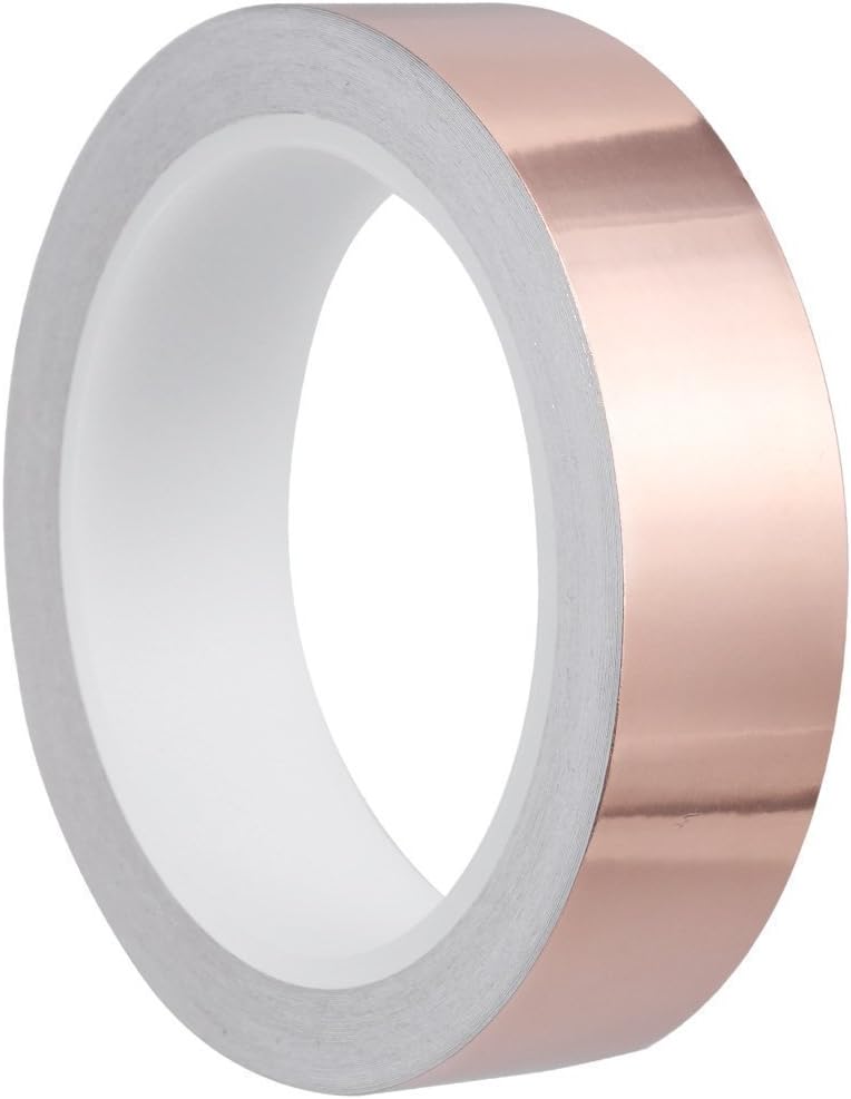 DollaTek 21 Yards Single-Side Conductive Copper Foil Tape Guitar & EMI Shielding, Slug Repellent, Crafts, Electrical Repairs - Image 4