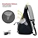 Cross Body Shoulder Backpack Bag - Packable Sling Chest Bag Rucksack (Gray)