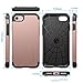Luvvitt Ultra Armor Case for iPhone SE (2020) / iPhone 7 / iPhone 8 with Dual Layer Heavy Duty Protection and Air Bounce Technology for Apple - Rose Gold