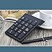 Numeric Keypad,Febite 18 Keys Wireless USB Number Pad Keyboard With 2.4G Mini USB Numeric Receiver for Laptop Desktop PC Notebook - Black