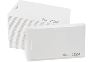 CZHQWNTZ 100 pcs 26 Bit Proximity Clamshell Weigand Prox Swipe Cards Compatable with ISOProx 1386 1326 H10301 Format Readers and Systems. for Commercial Access System