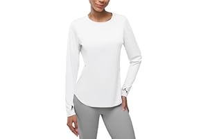 RAMUNRO Women's UPF 50+ Sun Protection Long Sleeve Shirts Rash Guard Shirts Lightweight Quick Dry Hiking Fishing Swim Shirts Outdoor