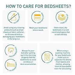 TRIDENT Twin Sheet Set- 300TC- 100% Cotton, Sateen