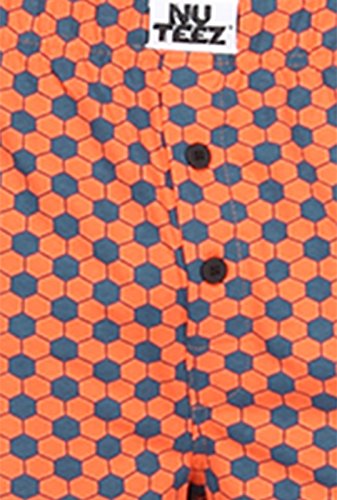 nuteez hexagon shorts for men