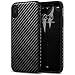 iPhone X Case Tasikar Good Grip Perfect Fit Case and Carbon Fiber Black Design for iPhone X
