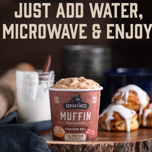 Kodiak Cakes Minute Chocolate Muffins 100 Whole Grain, High Protein