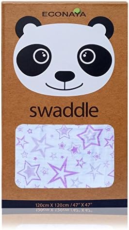 Supreme Swaddle Blanket Serene Panda 100% Soft Muslin | Multi Purposed Unisex Wrapping Blanket For Nursing, Cozy Cover Or A Stroller Shade | Breathable &amp; Fashionable Swaddling Blanket