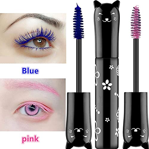 Purple mascara Eyes Makeup Color Mascara Waterproof Fast Dry Eyelashes