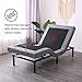 LEISUIT Adjustable Bed Frame with Back & Foot Massage, Wireless Remote Control, Memory Pre-Sets, Dual USB Ports, Zero-Gravity(Tool-Free Assembly) Twin XL