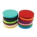 100PCS Diameter 1.18 inches Round Essential Oil Diffuser Locket Necklace Refill Pads Thickened Washable Absorbent Felt Pads 30MM