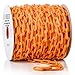 US Weight Chainboss Orange Plastic Safety Chain with Sun Shield UV Resistant Technology - 10 ft