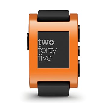 Pebble SmartWatch - Naranja: Amazon.es: Electrónica