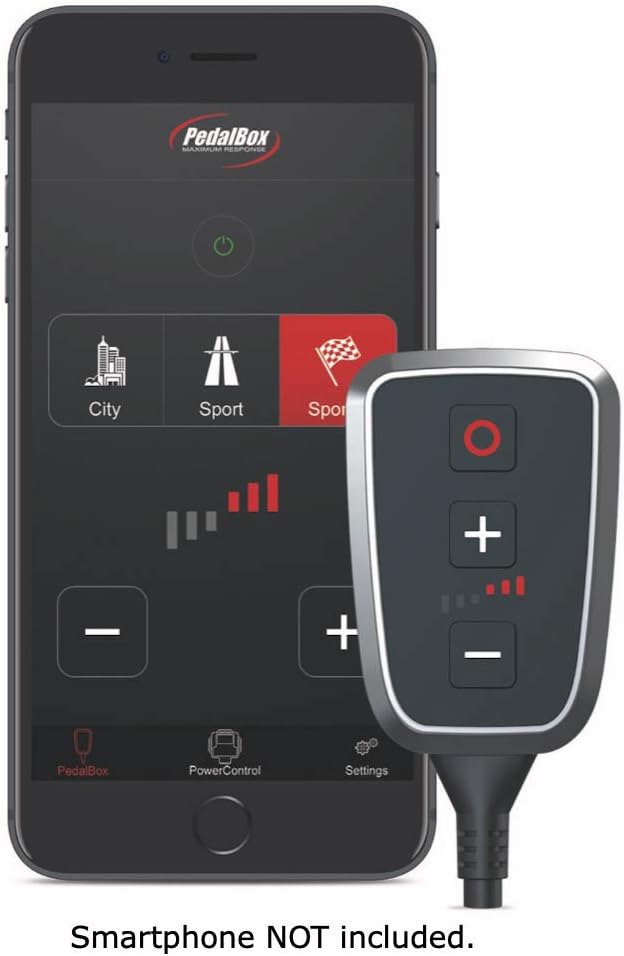 DTE PedalBox+ APP Control Accelerator Remap Renault KOLEOS I (HY)