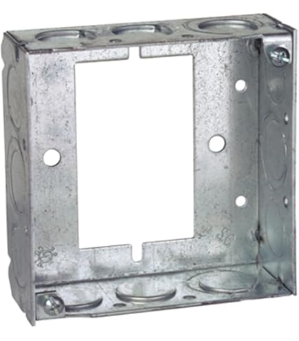 Hubbell Stackable Rings 4 Inch Extension Rings Square Extension Ring - 4-Inch Steel Ring For ...