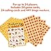 Fancy Land Thanksgiving Bingo Game 24 Players for Kids Holiday Party Craft Supplies