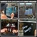 Rich Metallic Markers - 5 All-Purpose Markers for Smudge-Free, Fully Erasable Decoration of Wine Glasses, Mirrors, and Windows - with Microfiber Cleaning Cloth, eBook, and Printable Templates