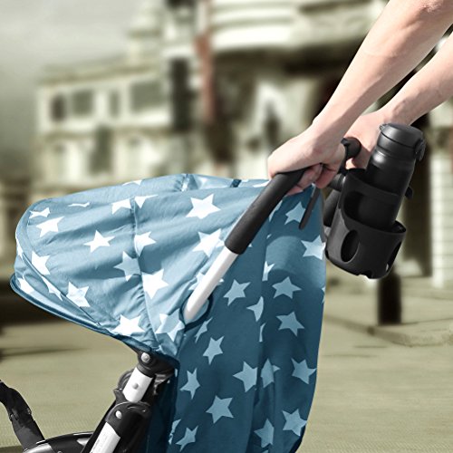 image for AULLY PARK Drink Cup Holder Adapter, 360° Rotation Handle Bar Mount f