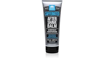 Pacific Shaving Company Caffeinated Aftershave, Men's Grooming Product - Antioxidant Daily Face Lotion + After Shave - Soothing Aloe & Spearmint Post Shave Balm for Sensitive Skin (7 Oz)